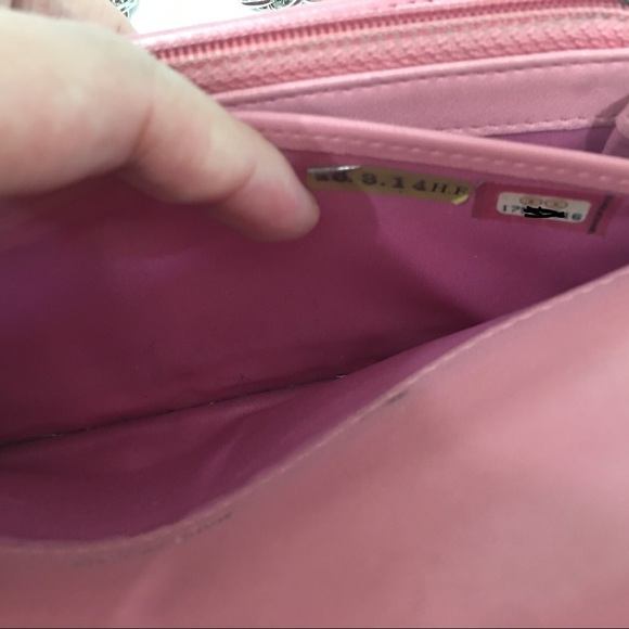 Authentic Chanel pink Camellia Long Wallet WOC - Picture 8 of 17